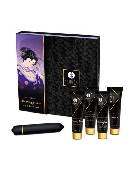 shunga : coffret kit de geisha coquine