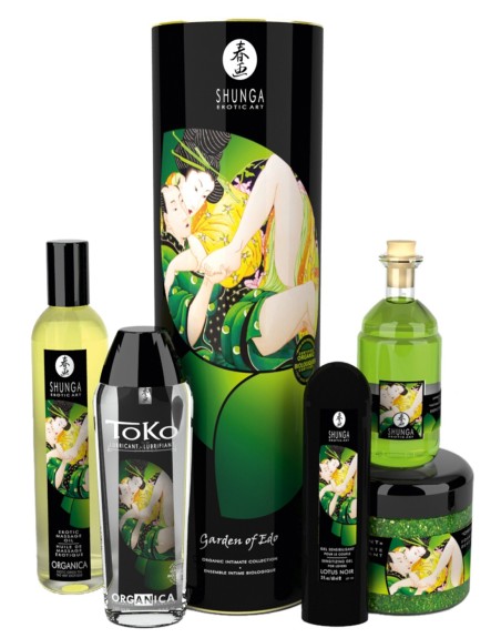 shunga : coffret bio masssage et plaisir