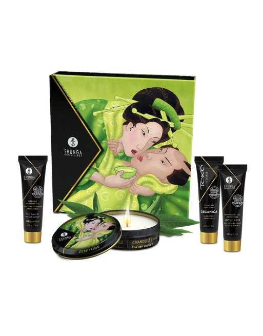 shunga : coffret de geisha bio thé vert