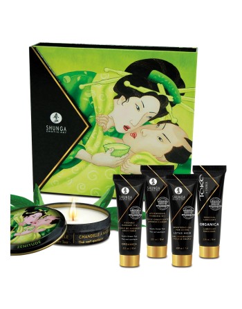 shunga : coffret de geisha bio thé vert