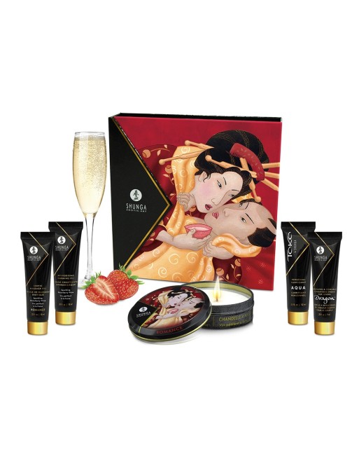  shunga : coffret de geisha fraise