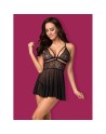  lingerie obsessive : 838bab1 babydoll  noir