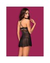  lingerie obsessive : 838bab1 babydoll  noir