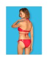 maillot de bain 2 pcs coralya  rouge obsessive