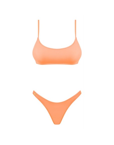 maillot de bain 2 pièces corail mexico beach obsessive