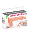  real body : grand gode veiné testicules 23cm