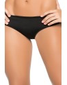  lingerie : tanga noir froncé