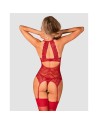 guêpière bordeaux ivetta de la marque de lingerie sexy obsessive