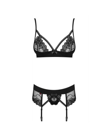  lingerie sexy : ensemble 3 pièces wonderia obsessive